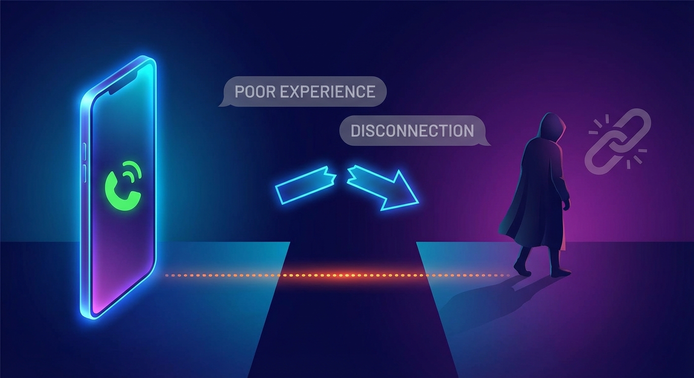 Half your customers are ready to drop you over this one fatal flaw